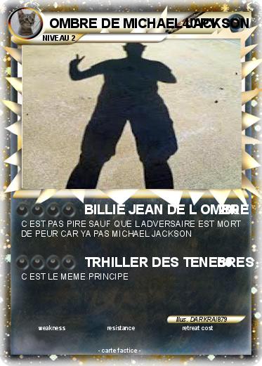 Pokemon OMBRE DE MICHAEL JACKSON
