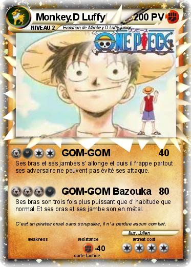 Pokemon Monkey.D Luffy