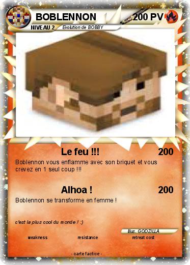 Pokemon BOBLENNON