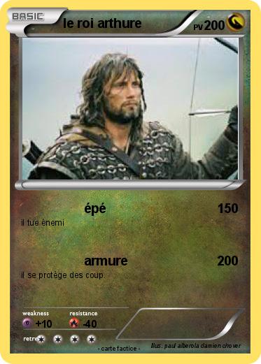 Pokemon le roi arthure