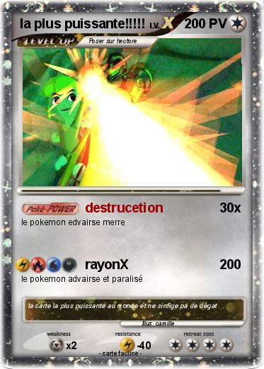 Pokemon la plus puissante!!!!!