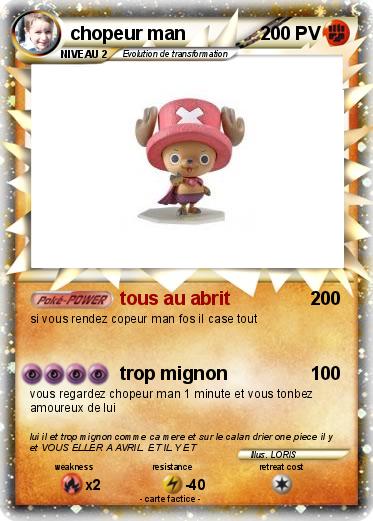 Pokemon chopeur man