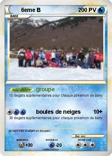 Pokemon 6eme B