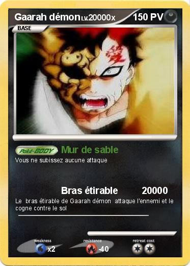 Pokemon Gaarah démon