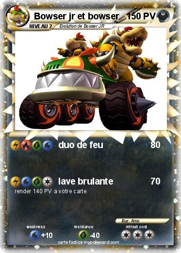 Pokemon Bowser jr et bowser
