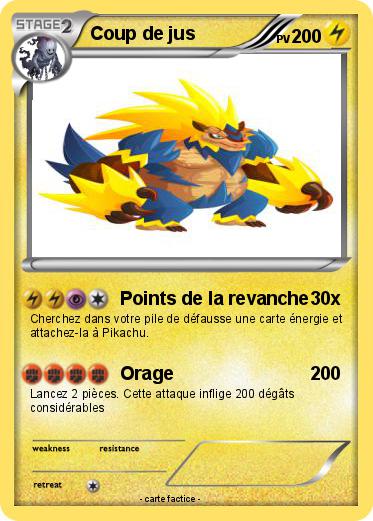 Pokemon Coup de jus