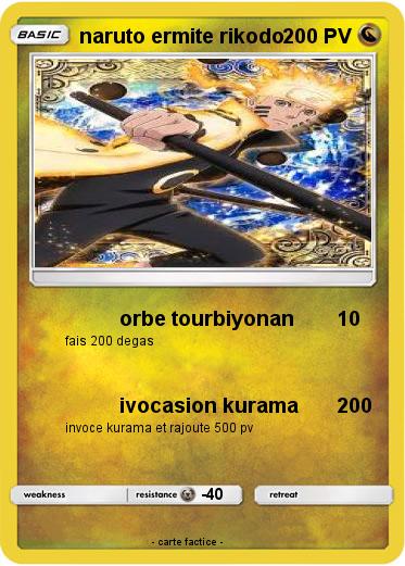 Pokemon naruto ermite rikodo