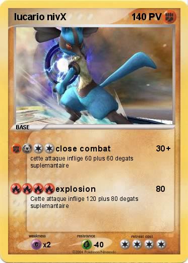 Pokemon lucario nivX