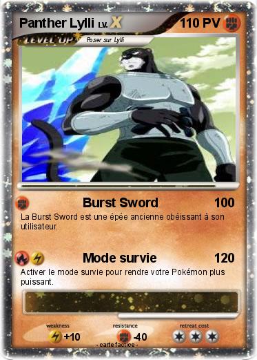 Pokemon Panther Lylli