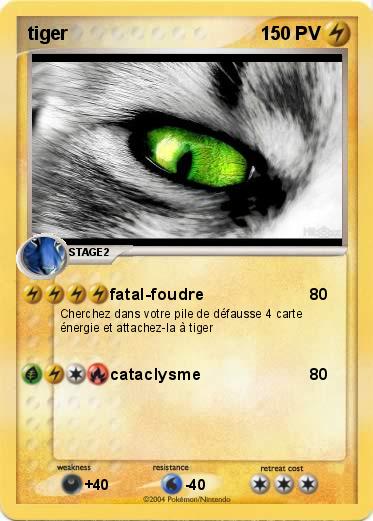 Pokemon tiger