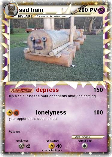 Pokemon sad train