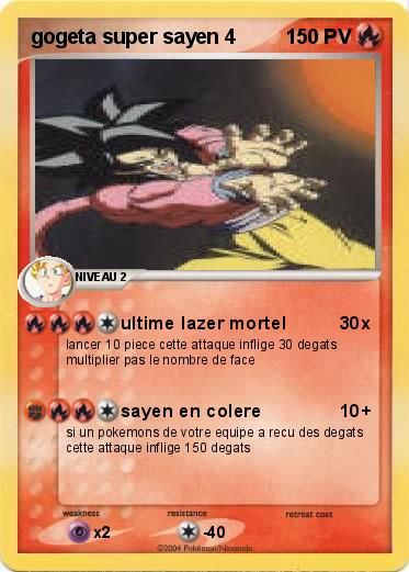 Pokemon gogeta super sayen 4