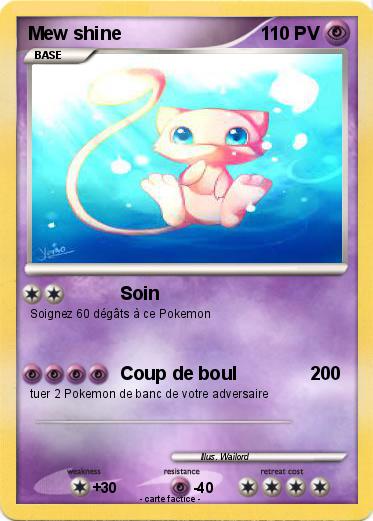 Pokemon Mew shine