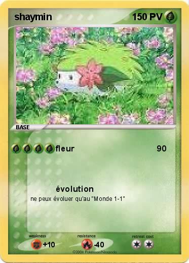 Pokemon shaymin