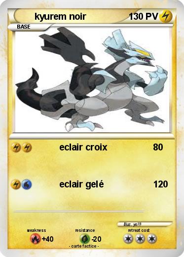 Pokemon kyurem noir