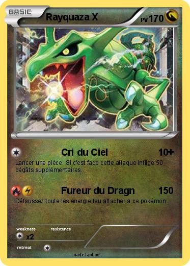 Pokemon Rayquaza X