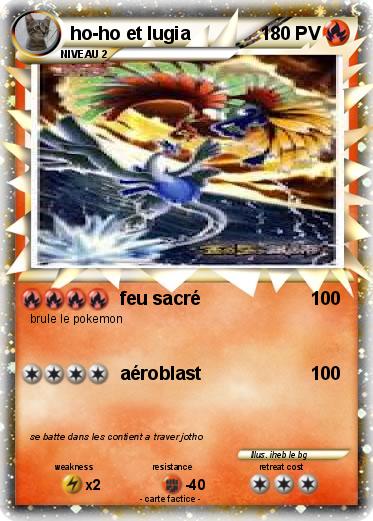 Pokemon ho-ho et lugia