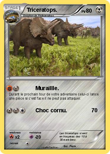 Pokemon Triceratops.