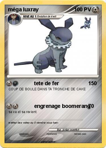 Pokemon méga luxray