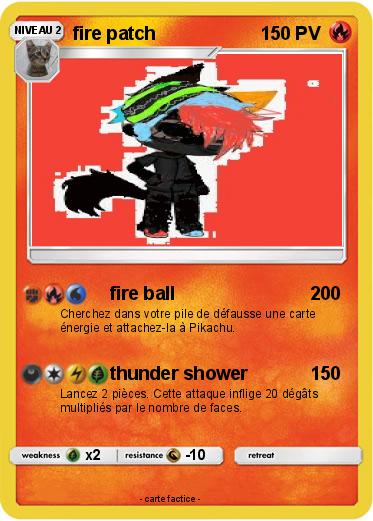 Pokemon fire patch