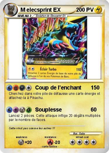 Pokemon M elecsprint EX