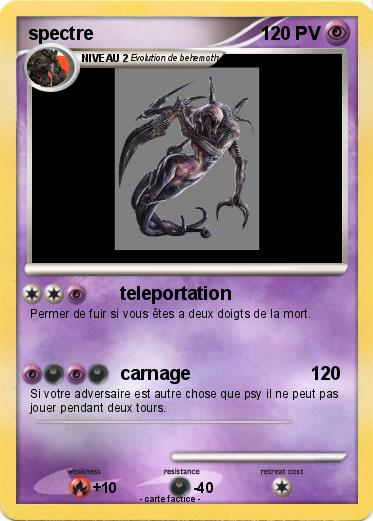 Pokemon spectre