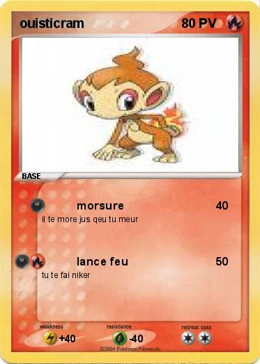 Pokemon ouisticram