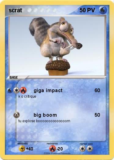 Pokemon scrat