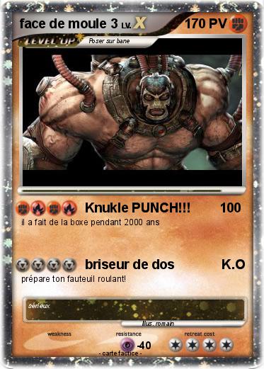 Pokemon face de moule 3