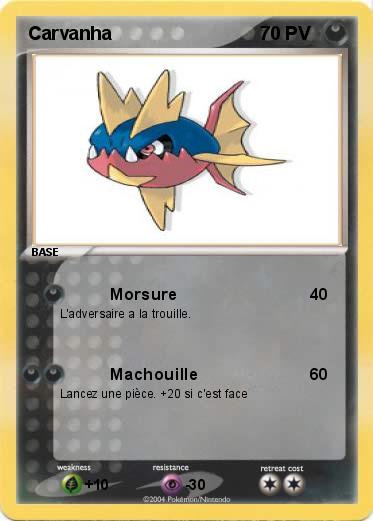 Pokemon Carvanha