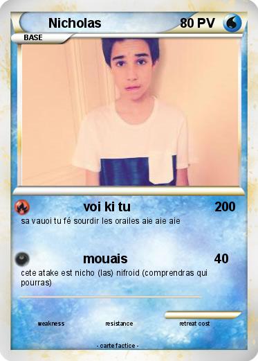 Pokemon Nicholas