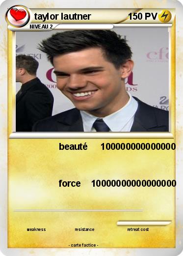 Pokemon taylor lautner
