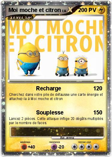 Pokemon Moi moche et citron