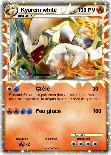 Pokemon Kyurem white