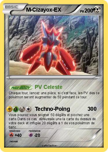 Pokemon M-Cizayox-EX                     +