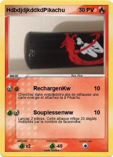 Pokemon HdbdjdjkddkdPikachu