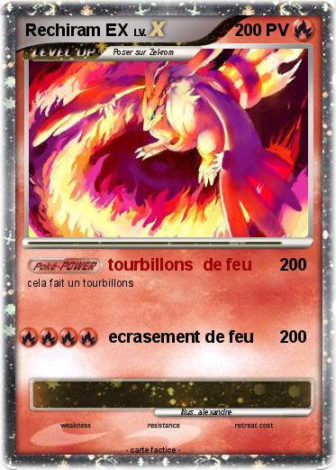 Pokemon Rechiram EX