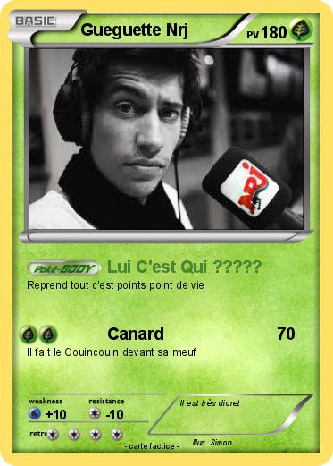 Pokemon Gueguette Nrj