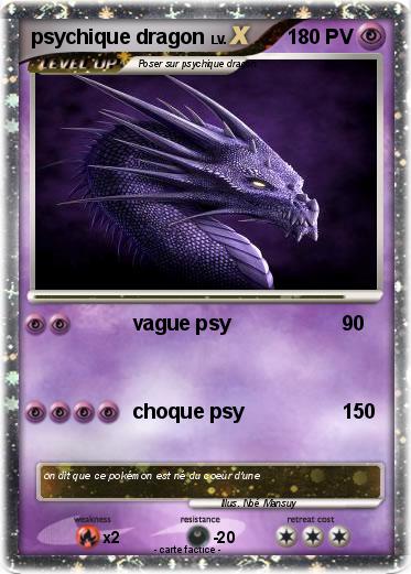 Pokemon psychique dragon