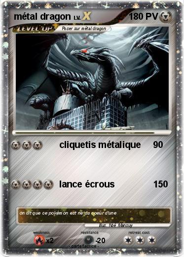 Pokemon métal dragon