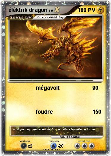 Pokemon éléktrik dragon