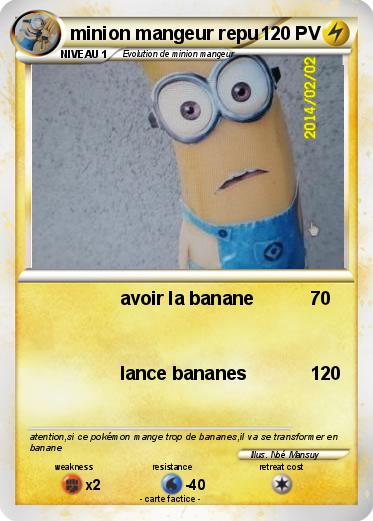 Pokemon minion mangeur repu
