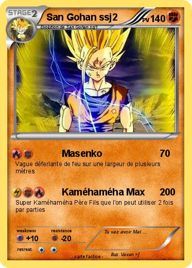 Pokemon San Gohan ssj2