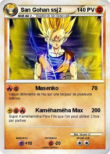 Pokemon San Gohan ssj2