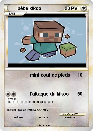 Pokemon bébé kikoo