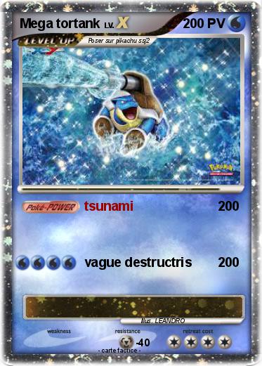 Pokemon Mega tortank