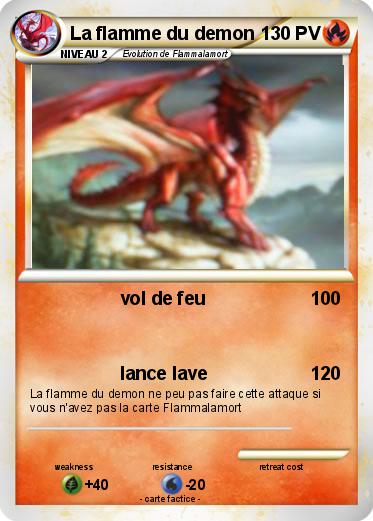 Pokemon La flamme du demon