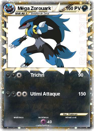 Pokemon Méga Zorouark