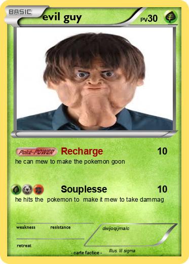 Pokemon evil guy