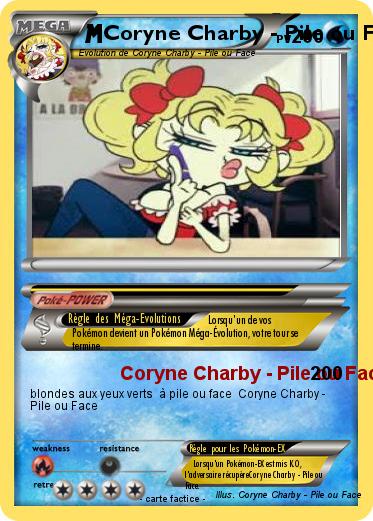 Pokemon Coryne Charby - Pile ou Face